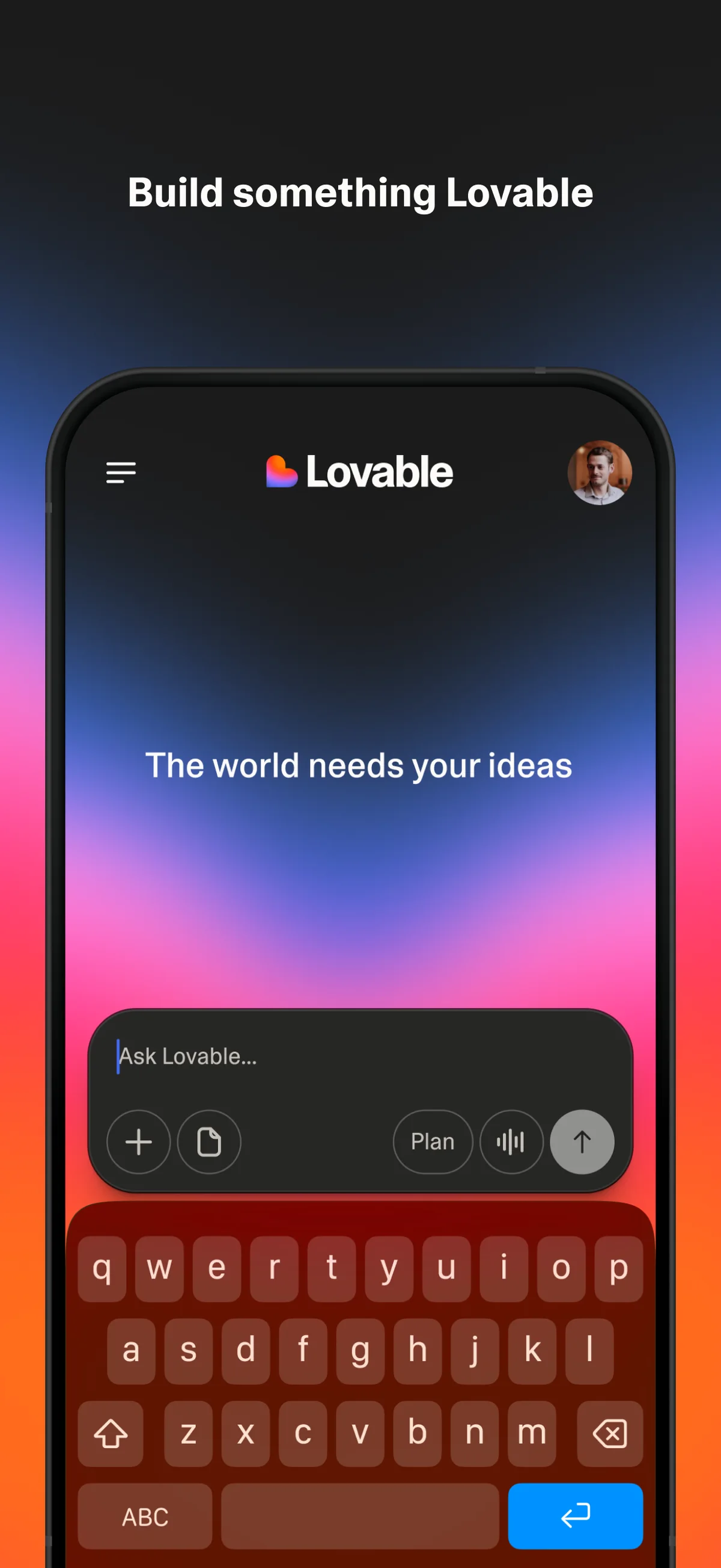 Lovable 的 App Store 应用预览截图（apps.apple.com）