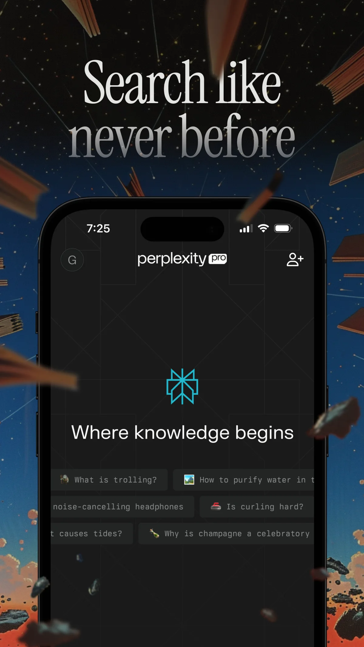 Perplexity 的 App Store 应用预览截图（apps.apple.com）
