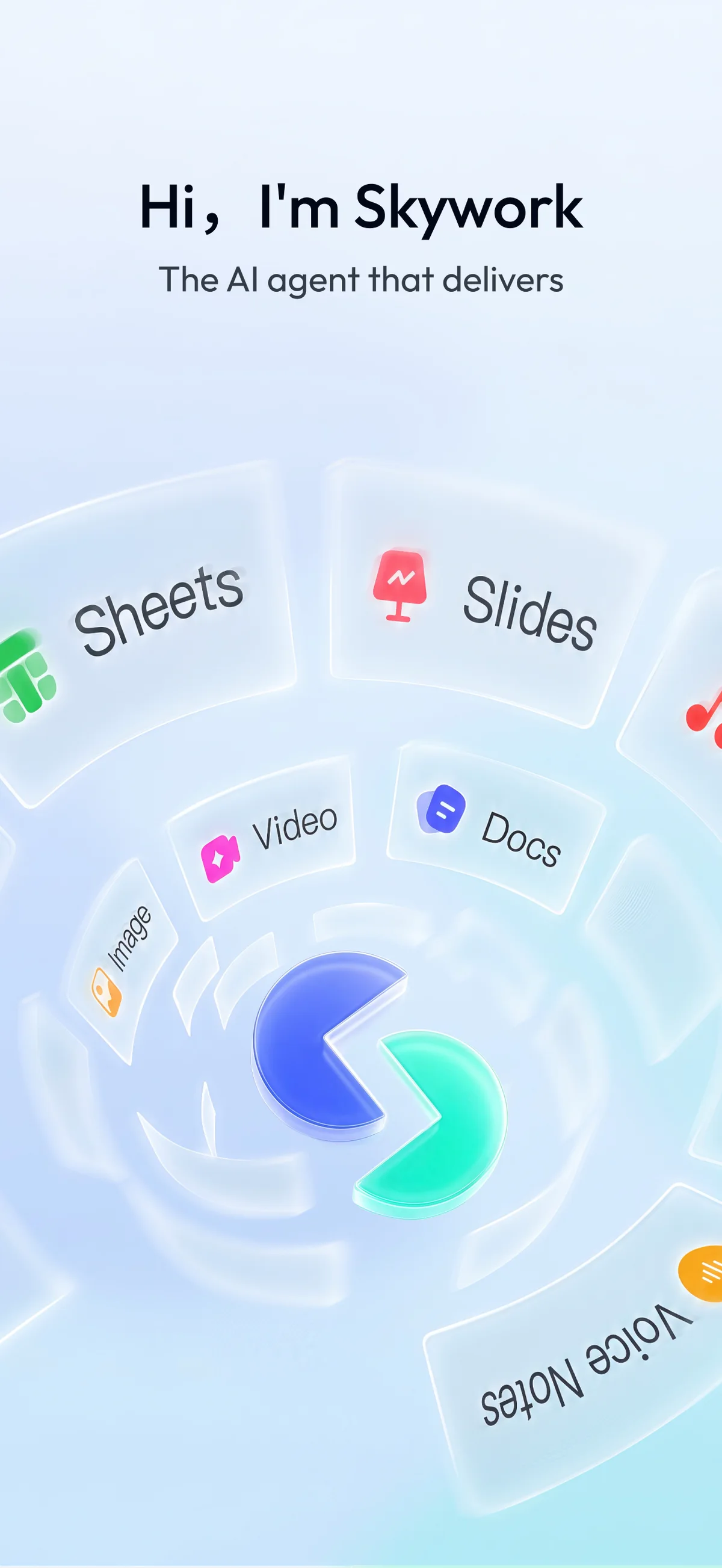 Skywork 的 App Store 应用预览截图（apps.apple.com）